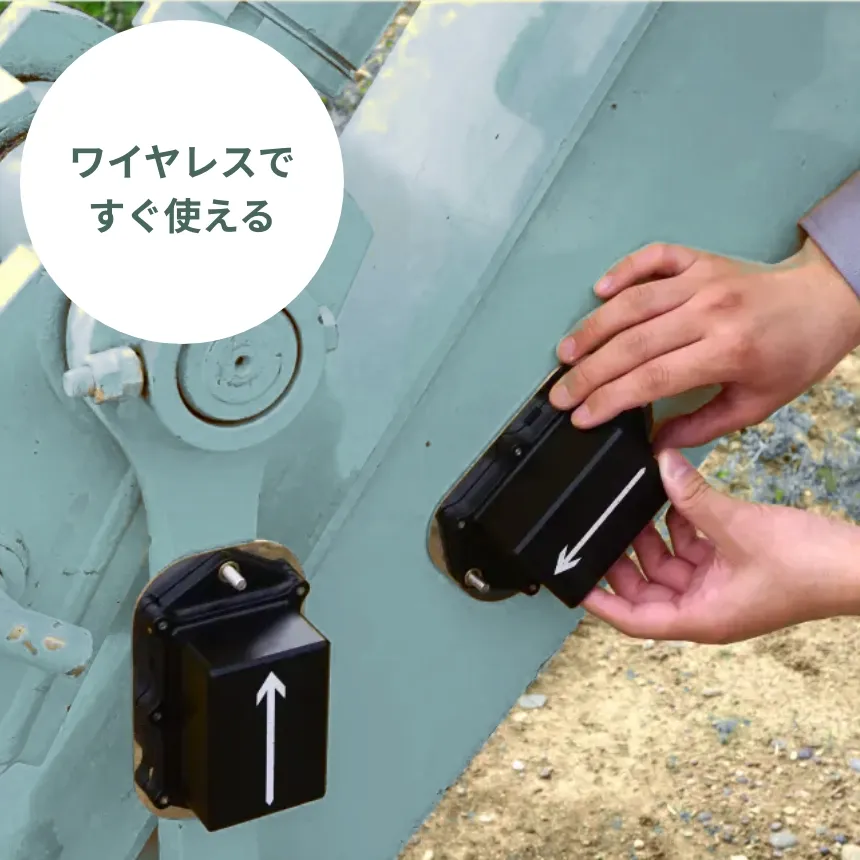 ワイヤレスですぐ使える